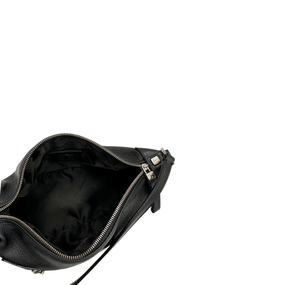Pochette Salvatore Ferragamo nera
