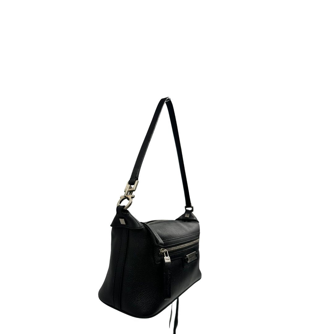 Pochette Salvatore Ferragamo nera