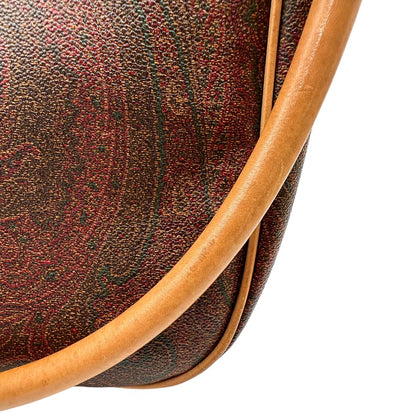 Borsa Etro in canvas trama Paisley, indossabile a spalla, di lusso, originale, ottime condizioni, usata.