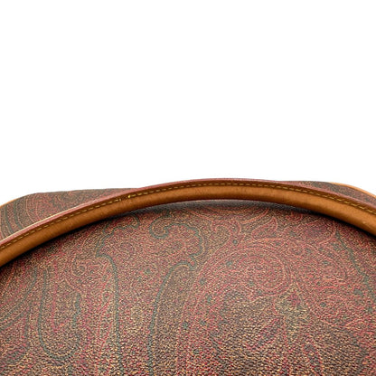 manico Borsa Etro in canvas trama Paisley, indossabile a spalla, di lusso, originale, ottime condizioni, usata. 