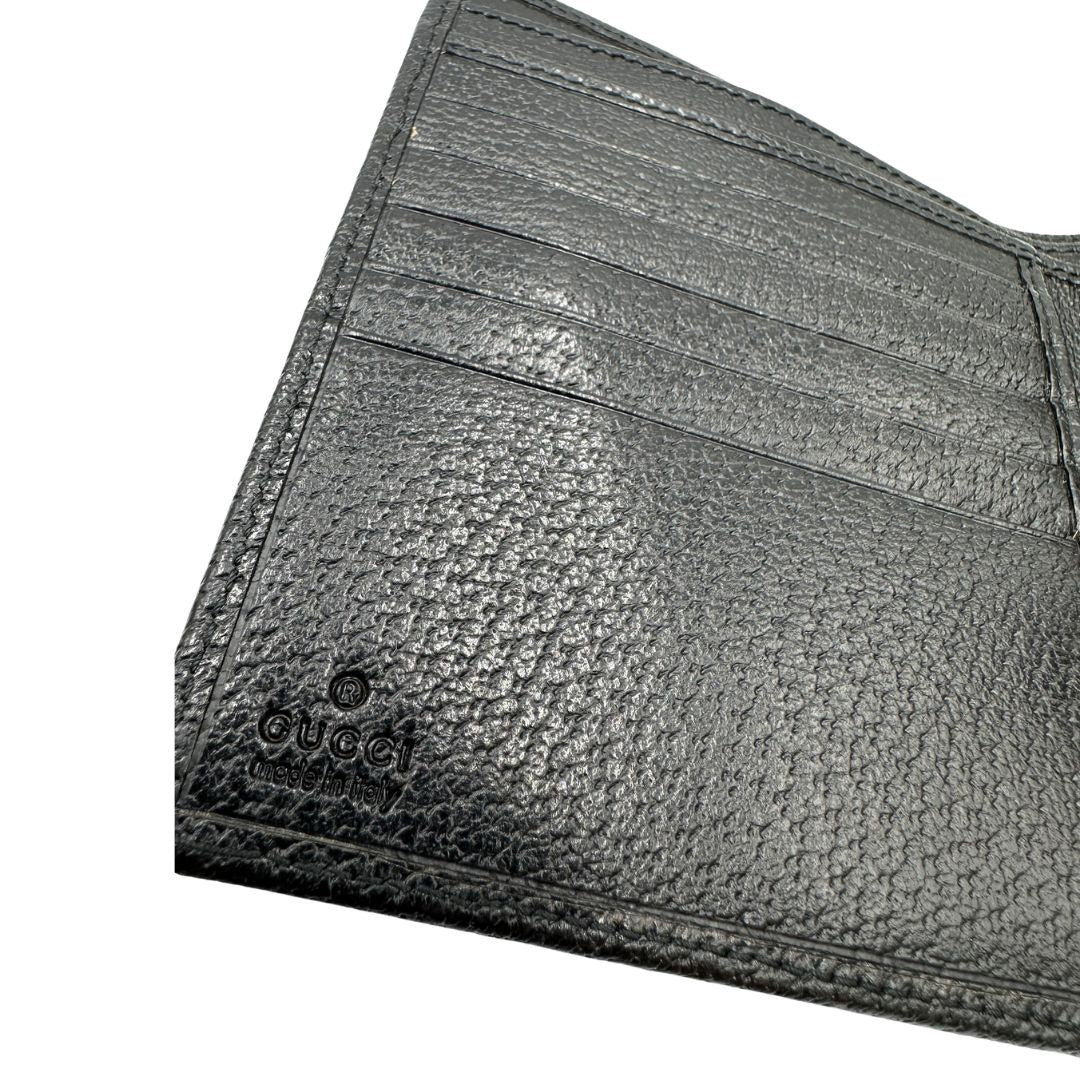 Portafoglio Gucci GG nero
