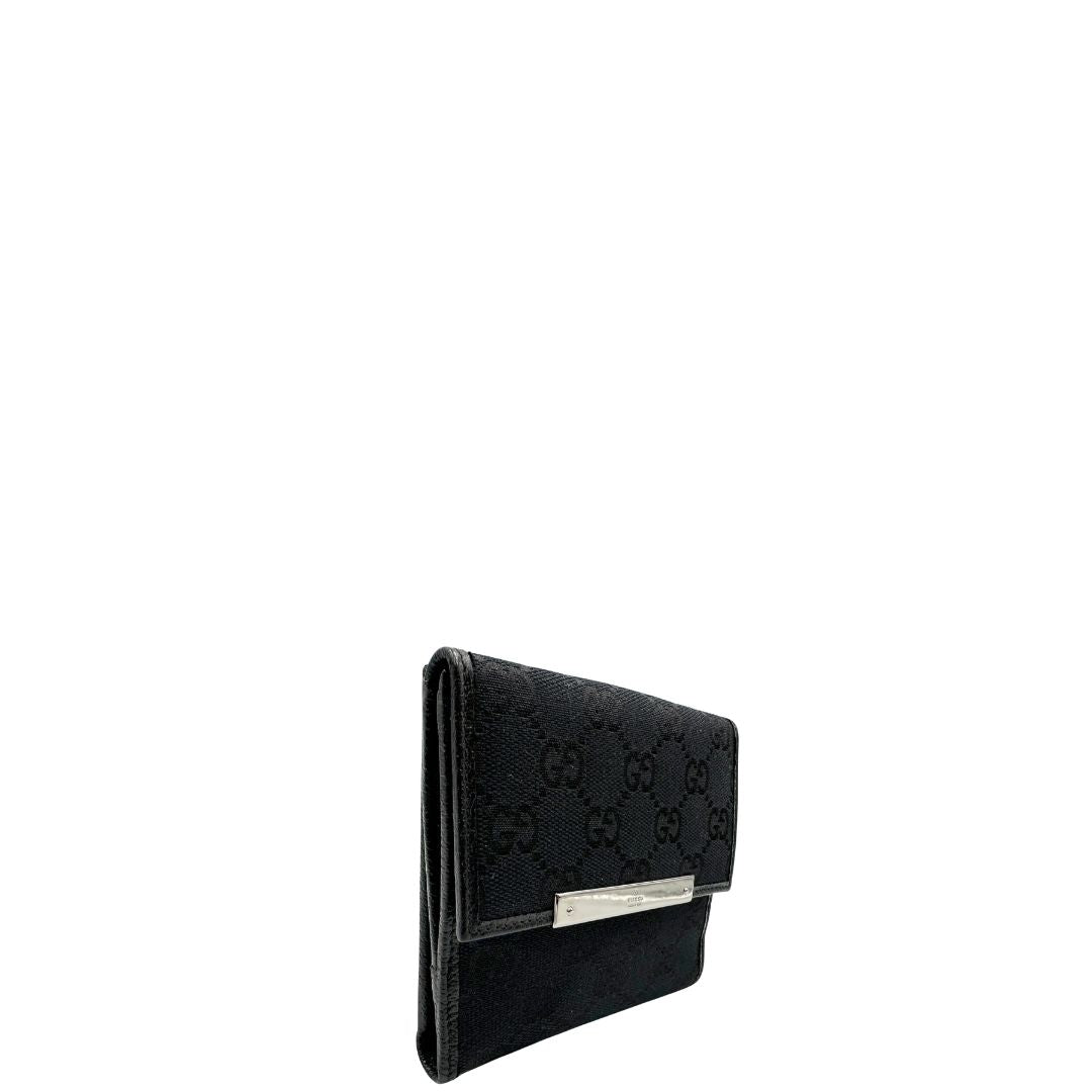 Portafoglio Gucci GG nero