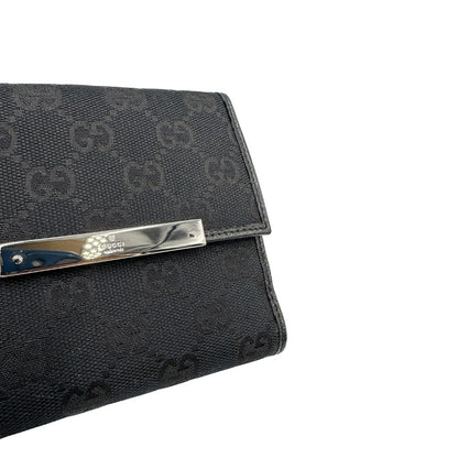 Portafoglio Gucci GG nero