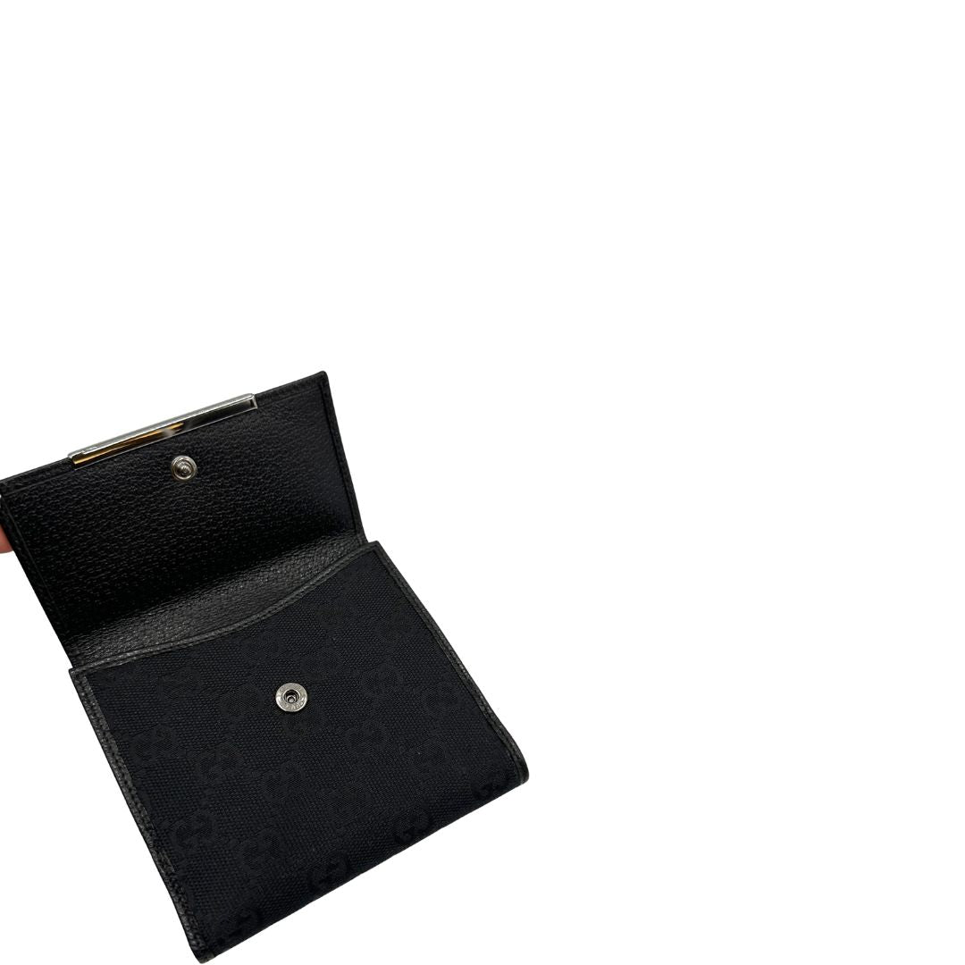 Portafoglio Gucci GG nero