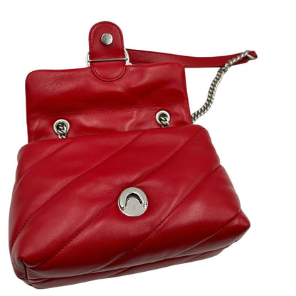 Borsa Pinko in pelle color terracotta trapuntata, di lusso, originale, eccellenti condizioni.