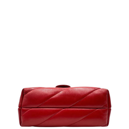 Borsa Pinko in pelle color terracotta trapuntata, di lusso, originale, eccellenti condizioni.