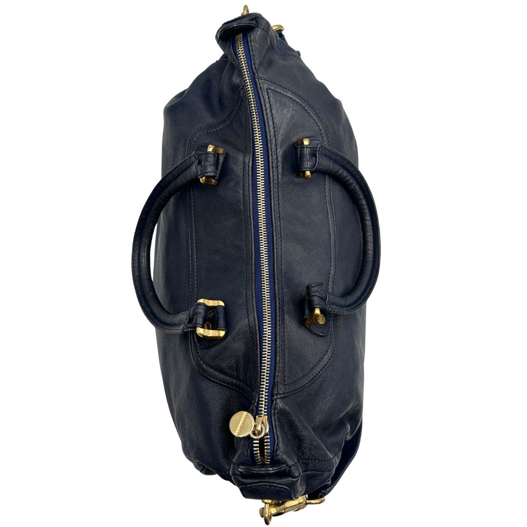 Satchel Borbonese blu