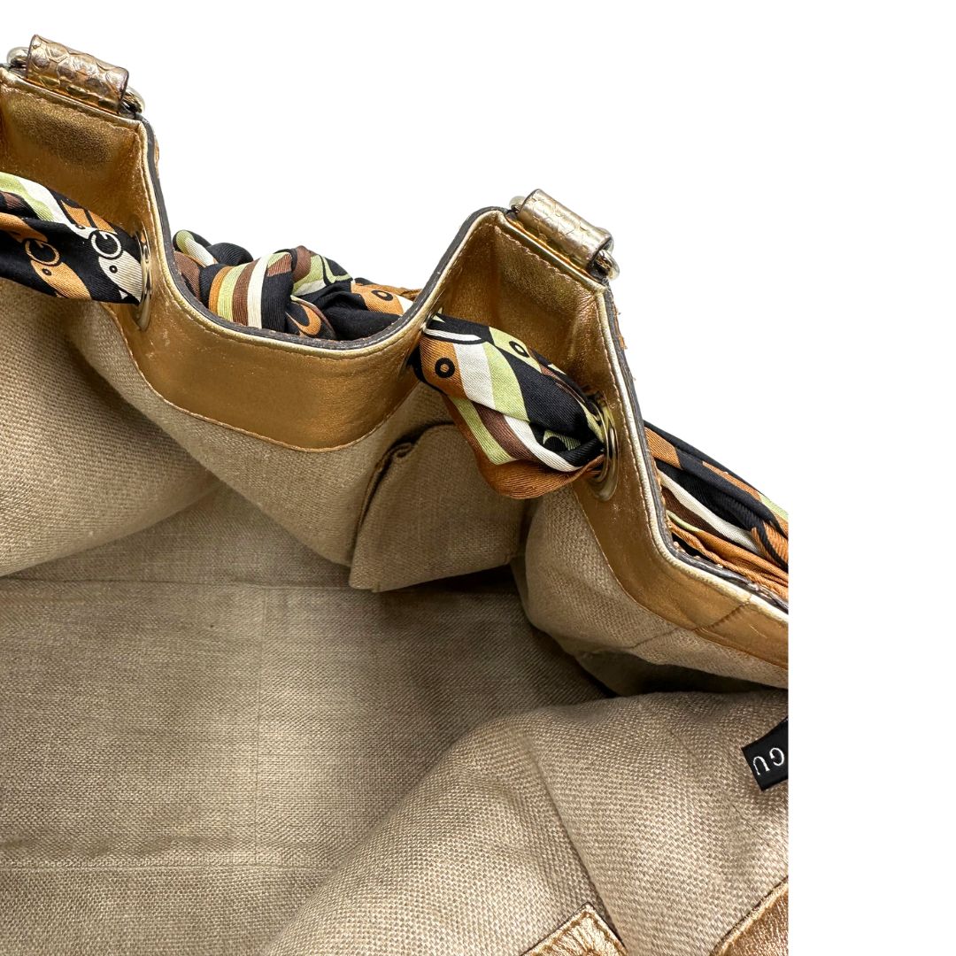 Shopper Gucci Positano animalier