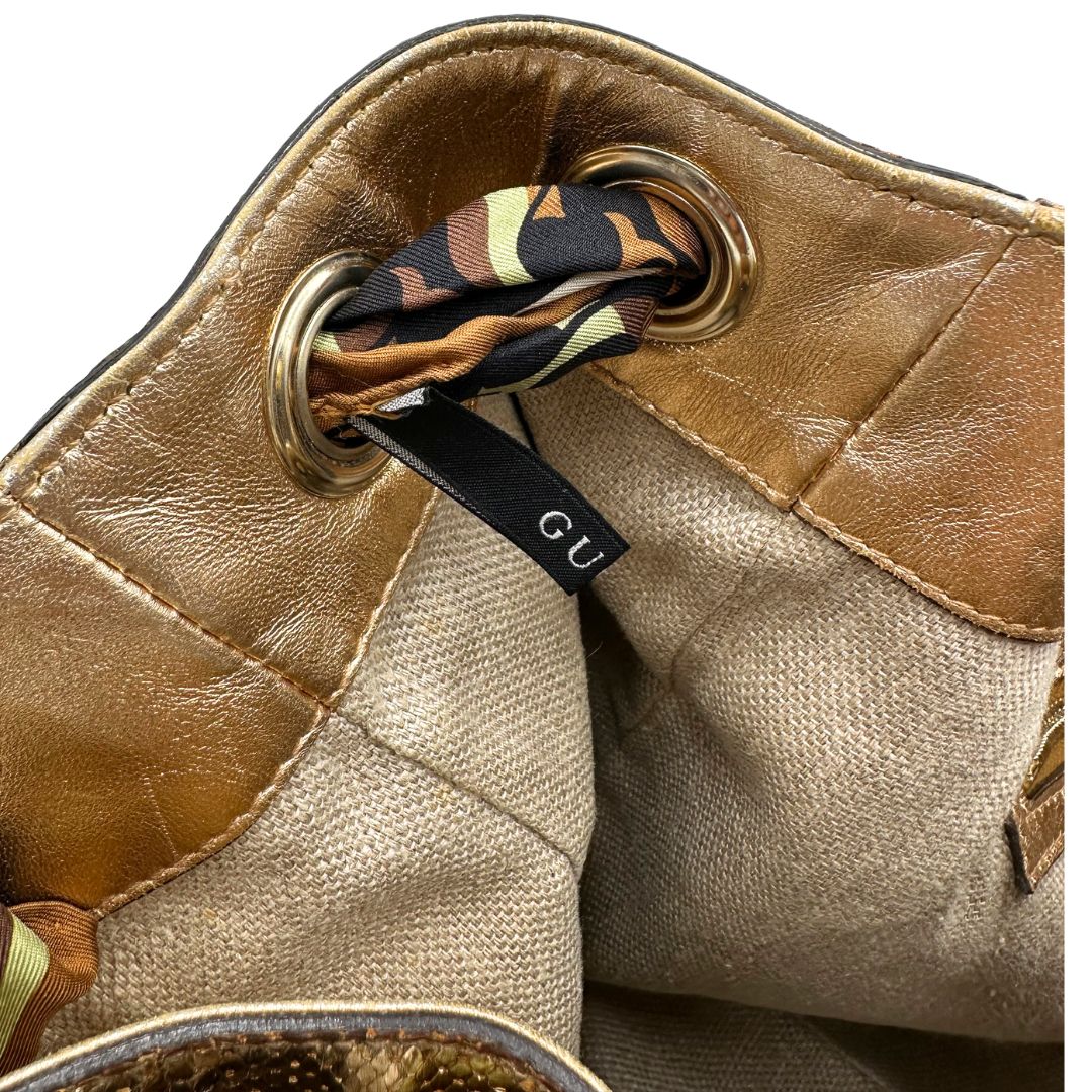 Shopper Gucci Positano animalier