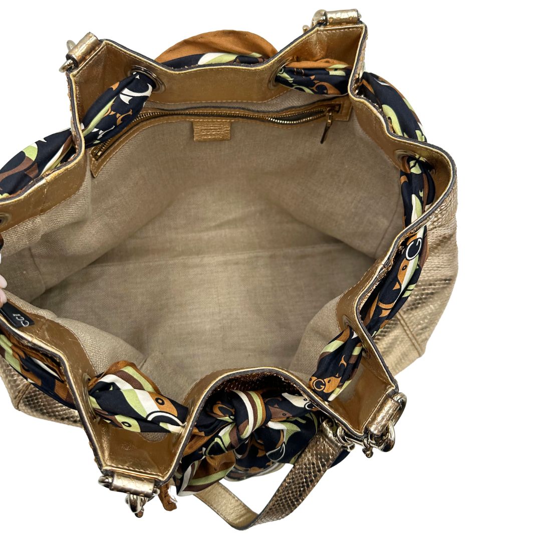 Shopper Gucci Positano animalier