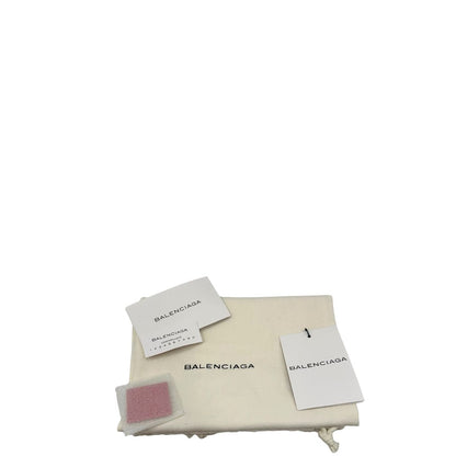 dustbag borsa Balenciaga Velo in pelle Arena color rosa fragola, di lusso, originale, ottime condizioni, usata. 