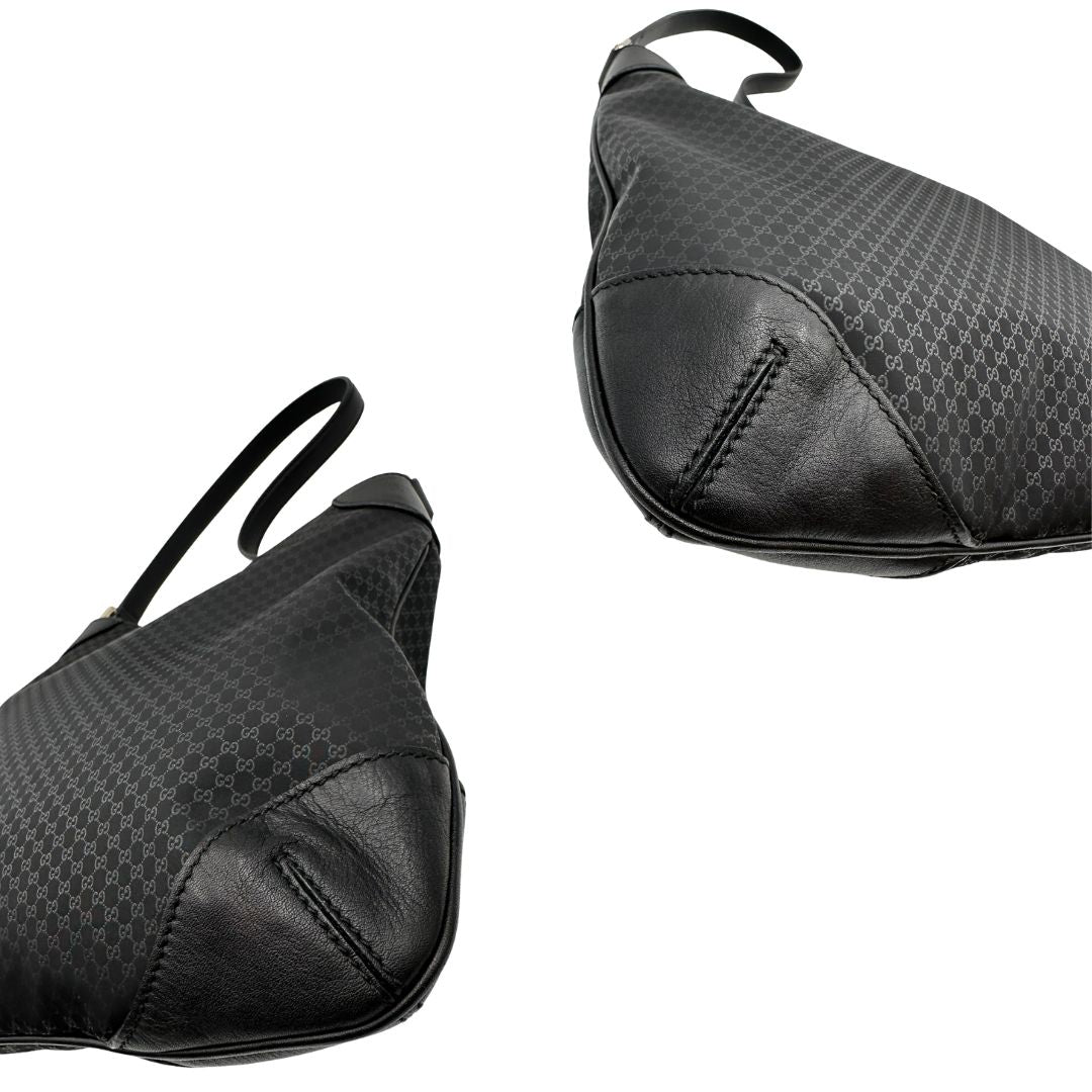 Hobo Gucci micro guccissima nera