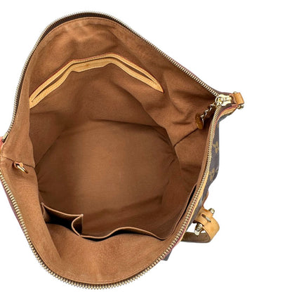 interno  Borsa LV Palermo in tela monogram nella versione GM, di lusso, originale, ottime condizioni, usata. 