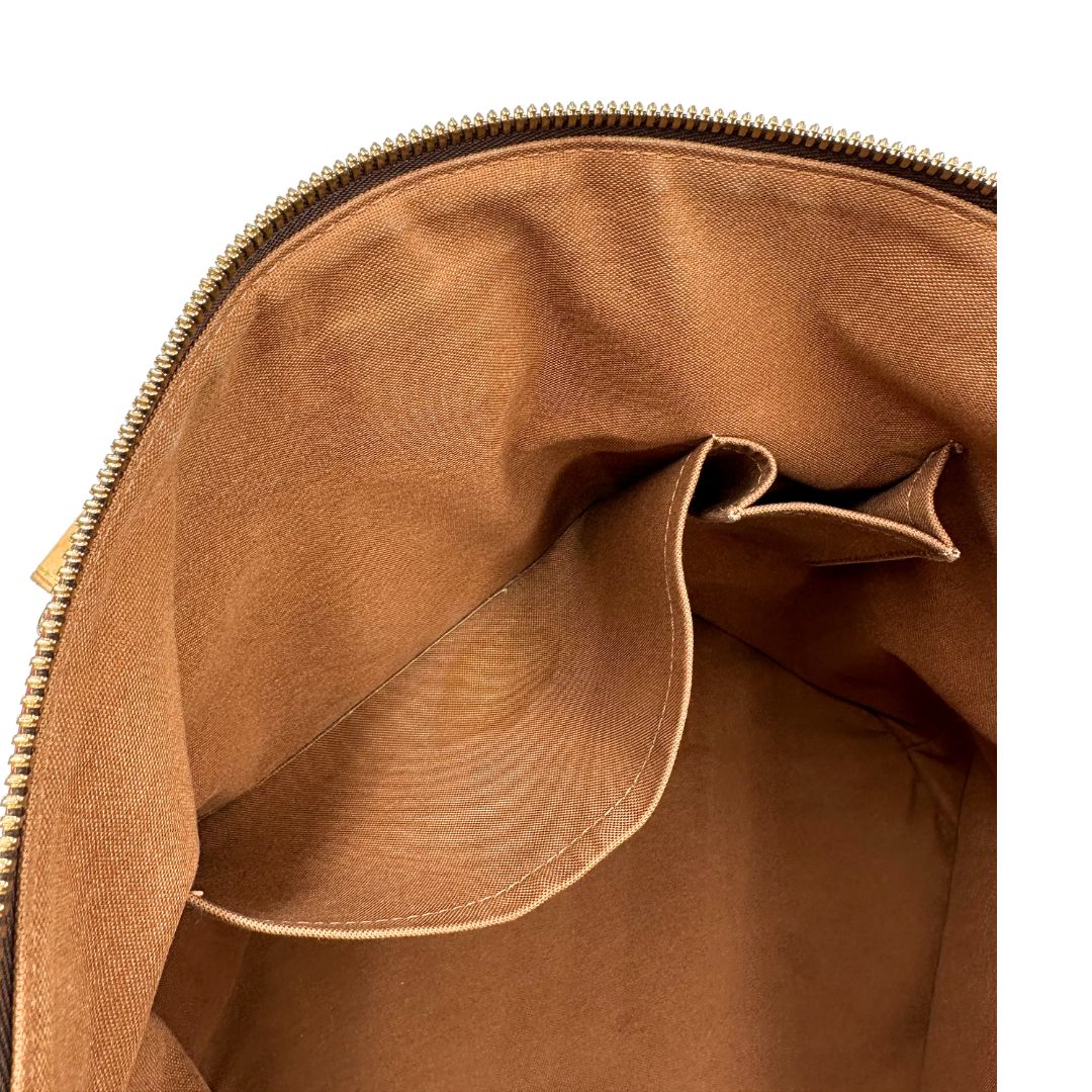interno  Borsa LV Palermo in tela monogram nella versione GM, di lusso, originale, ottime condizioni, usata. 