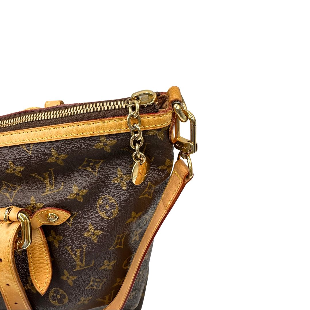 Borsa LV Palermo in tela monogram nella versione GM, di lusso, originale, ottime condizioni, usata.