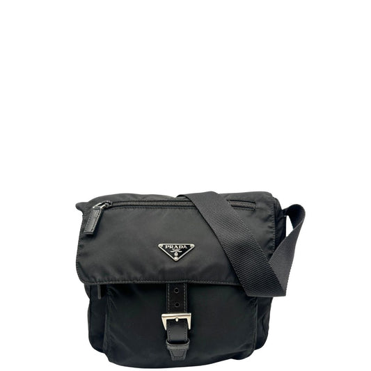 Borsa Prada nylon nera