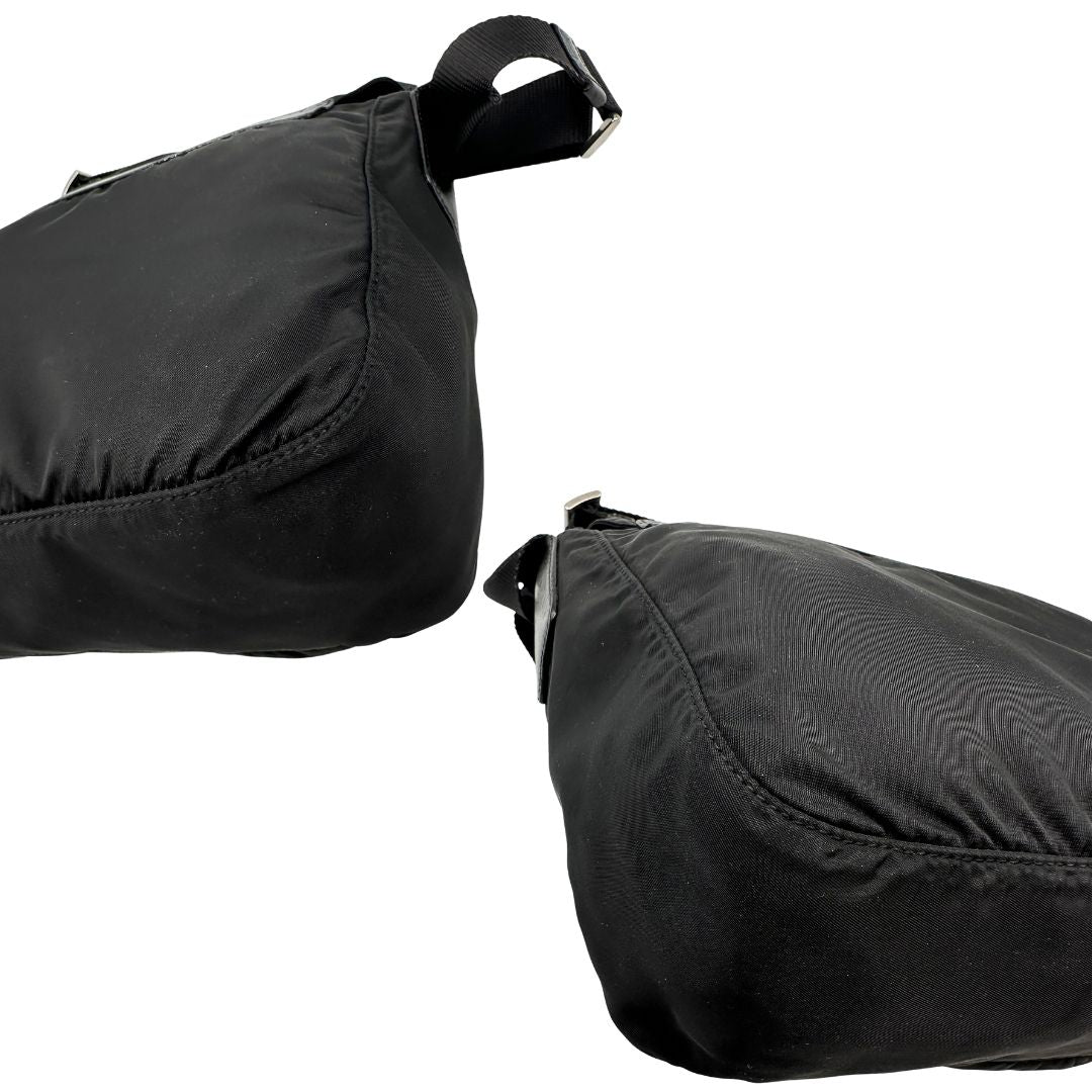 Borsa Prada nylon nera