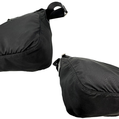 Borsa Prada nylon nera