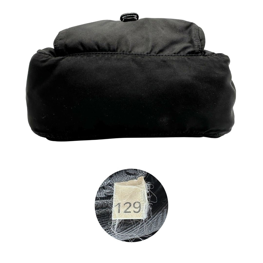 Borsa Prada nylon nera