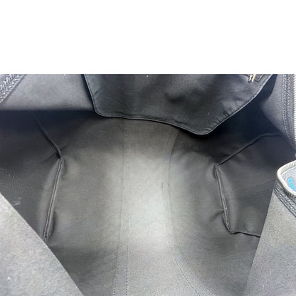 interno Borsone Louis Vuitton Keepall in tela Damier Graphite con stampa artistica nei toni del blu, di lusso, originale, ottime condizioni, usato. 