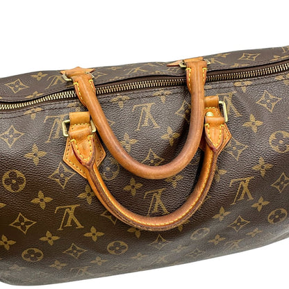 Speedy Louis Vuitton in canvas marrone monogram nella misura 40, di lusso, originale, ottime condizioni, usata.