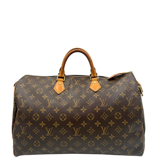 front Speedy Louis Vuitton in canvas marrone monogram nella misura 40, di lusso, originale, ottime condizioni, usata. 