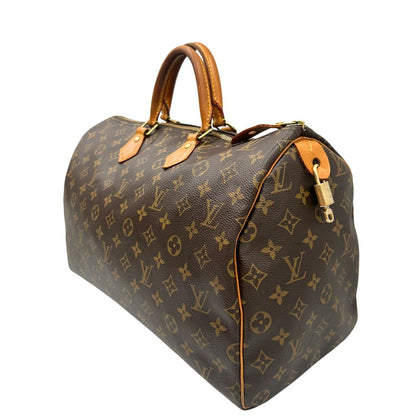 Speedy Louis Vuitton in canvas marrone monogram nella misura 40, di lusso, originale, ottime condizioni, usata.