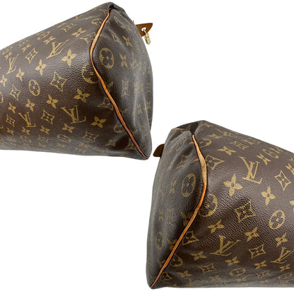 Speedy Louis Vuitton in canvas marrone monogram nella misura 40, di lusso, originale, ottime condizioni, usata.