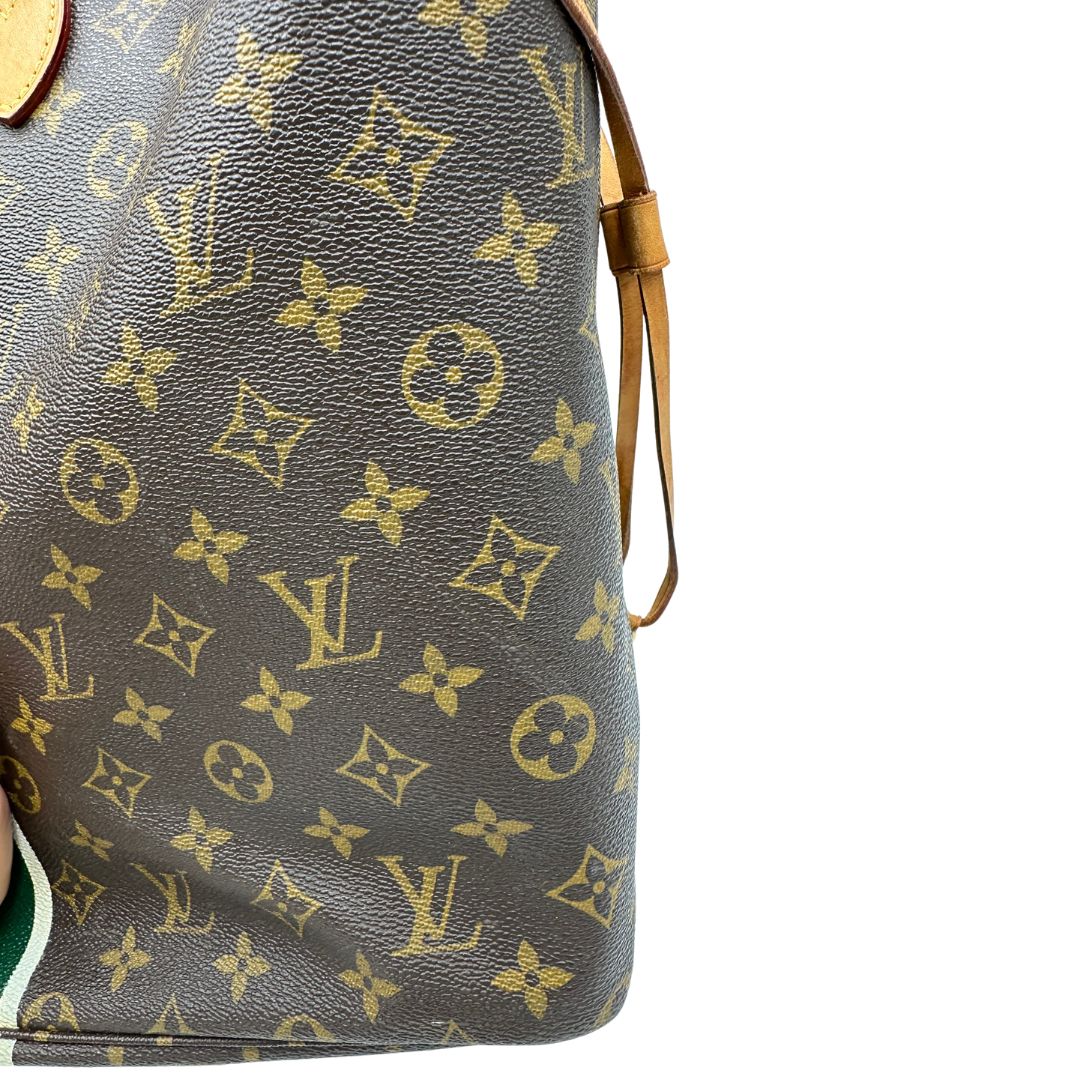 Louis Vuitton Neverfull nella versione GM in canvas monogram, di lusso, originale, ottime condizioni.