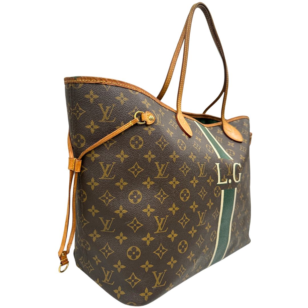 Louis Vuitton Neverfull nella versione GM in canvas monogram, di lusso, originale, ottime condizioni.