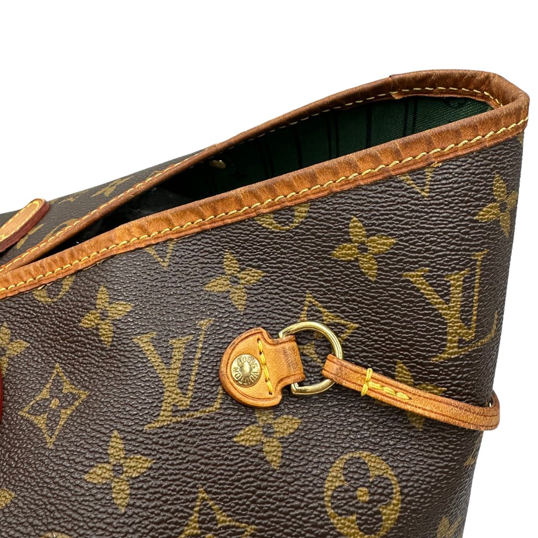 Louis Vuitton Neverfull nella versione GM in canvas monogram, di lusso, originale, ottime condizioni.
