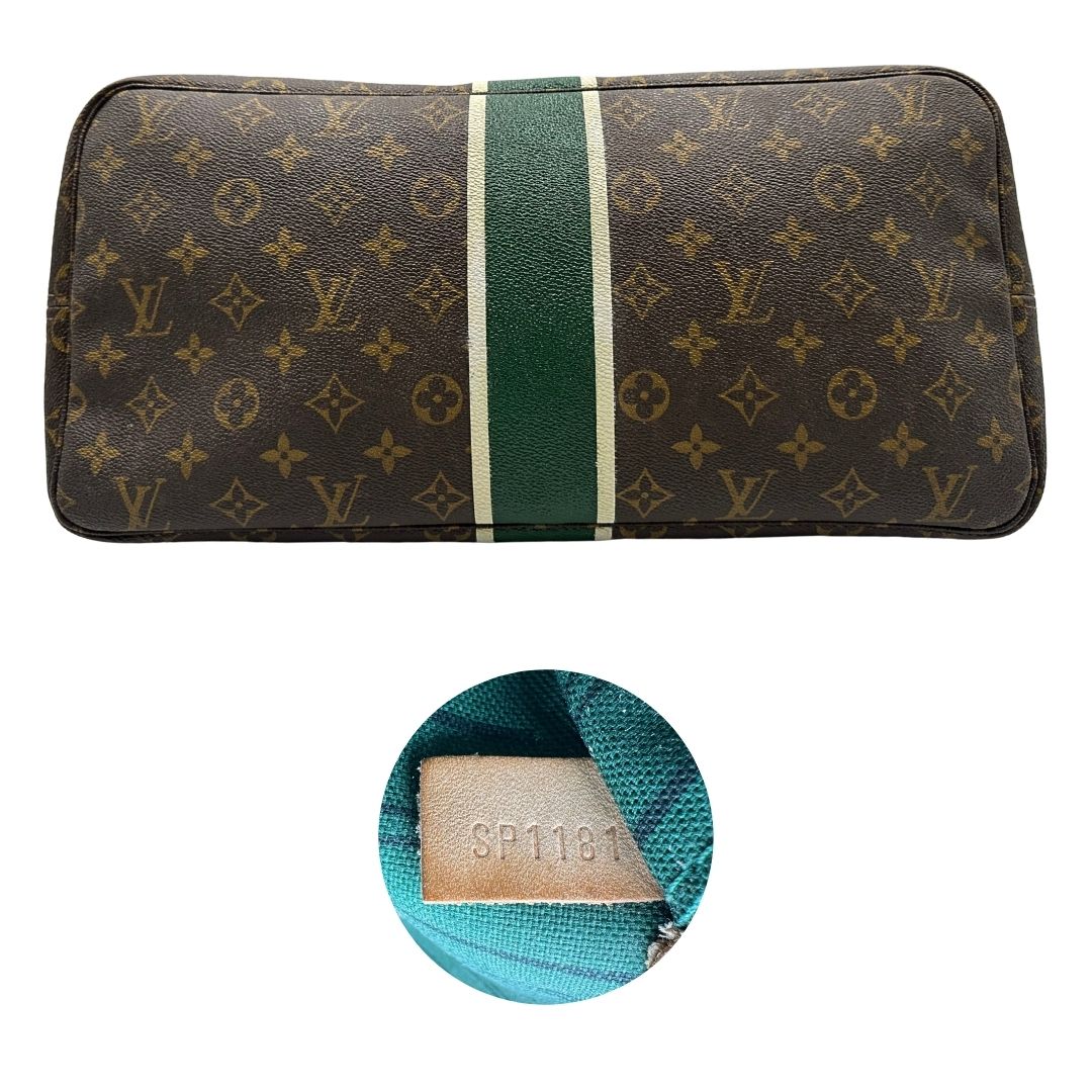 Louis Vuitton Neverfull nella versione GM in canvas monogram, di lusso, originale, ottime condizioni.