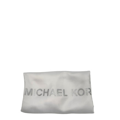 dustbag Secchiello MK in pelle martellata marrone con hardware dorato, di lusso, eccellenti condizioni. usato 