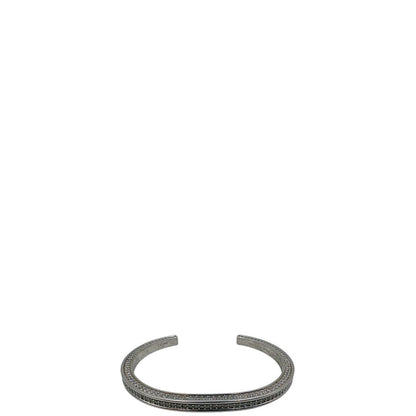  Bracciale Celine in metallo argentato impreziosito da strass