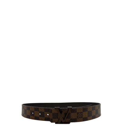  Cintura LV in canvas Damier Ébène, di lusso, originale, ottime condizioni, usata