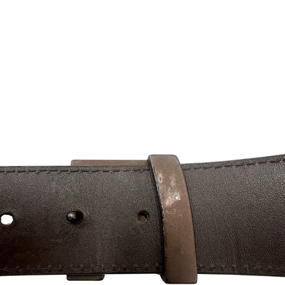  Cintura LV in canvas Damier Ébène, di lusso, originale, ottime condizioni, usata