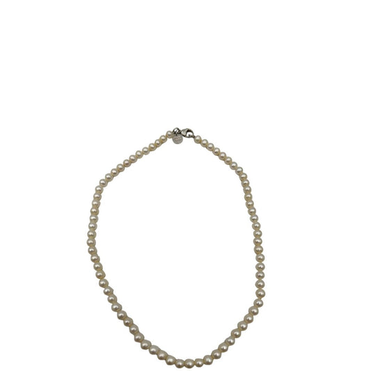 Collana Tiffany&amp;Co. in argento 925 con perle sintetiche.