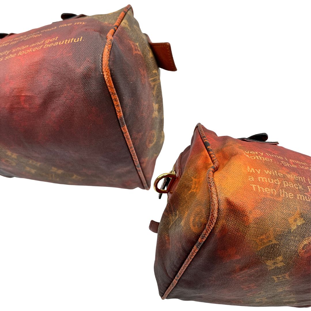 Tote Graduate Jokes LV x Richard Prince Louis Vuitton