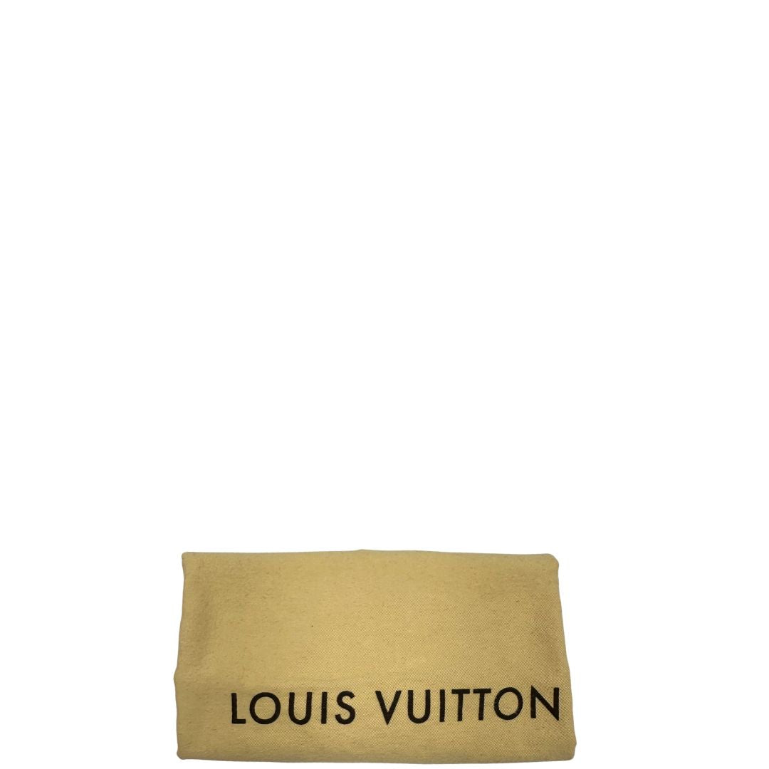 dustbag  Borsa LV in canvas monogrammato marrone e hardware dorato, indossabile a mano, di lusso, originale, ottime condizioni