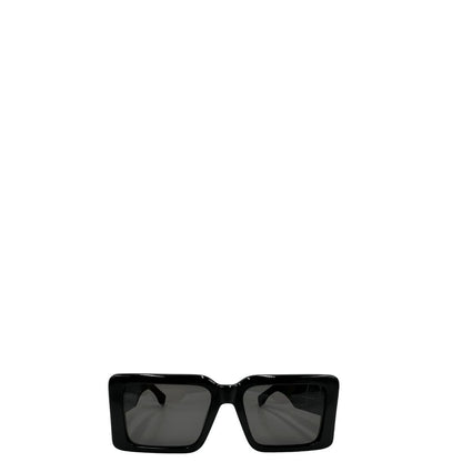 Occhiali da sole Marcelo Burlon in acetato nero, di lusso, originale, ottime condizioni, usati