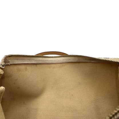 interno Borsa Louis Vuitton Eva in canvas Damier Azur con parti metalliche dorate, di lusso, originale, ottime condizioni, usata 