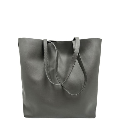 Shopping Saint Laurent grigia