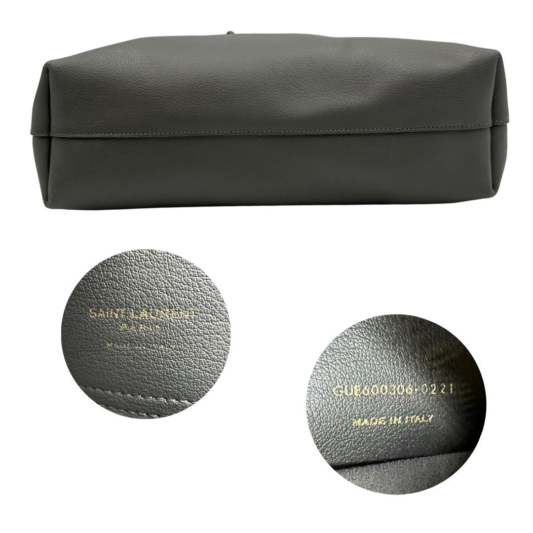 Shopping Saint Laurent grigia