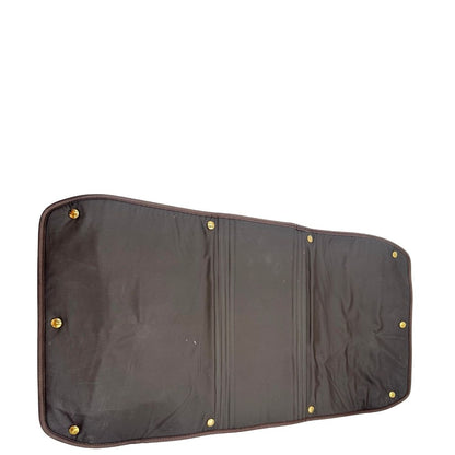 Trasportino LV Baxter nella versione GM realizzato in canvas monogram e finiture in vacchetta naturale, di lusso, originale, ottime condizioni, usato
