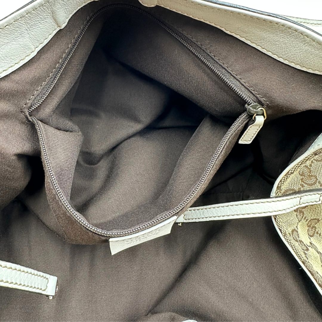 Borsa Gucci Abbey D-Ring beige