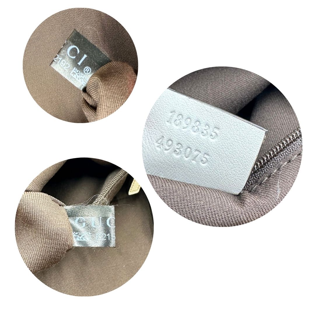 Borsa Gucci Abbey D-Ring beige