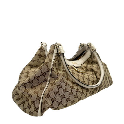 Borsa Gucci Abbey D-Ring beige