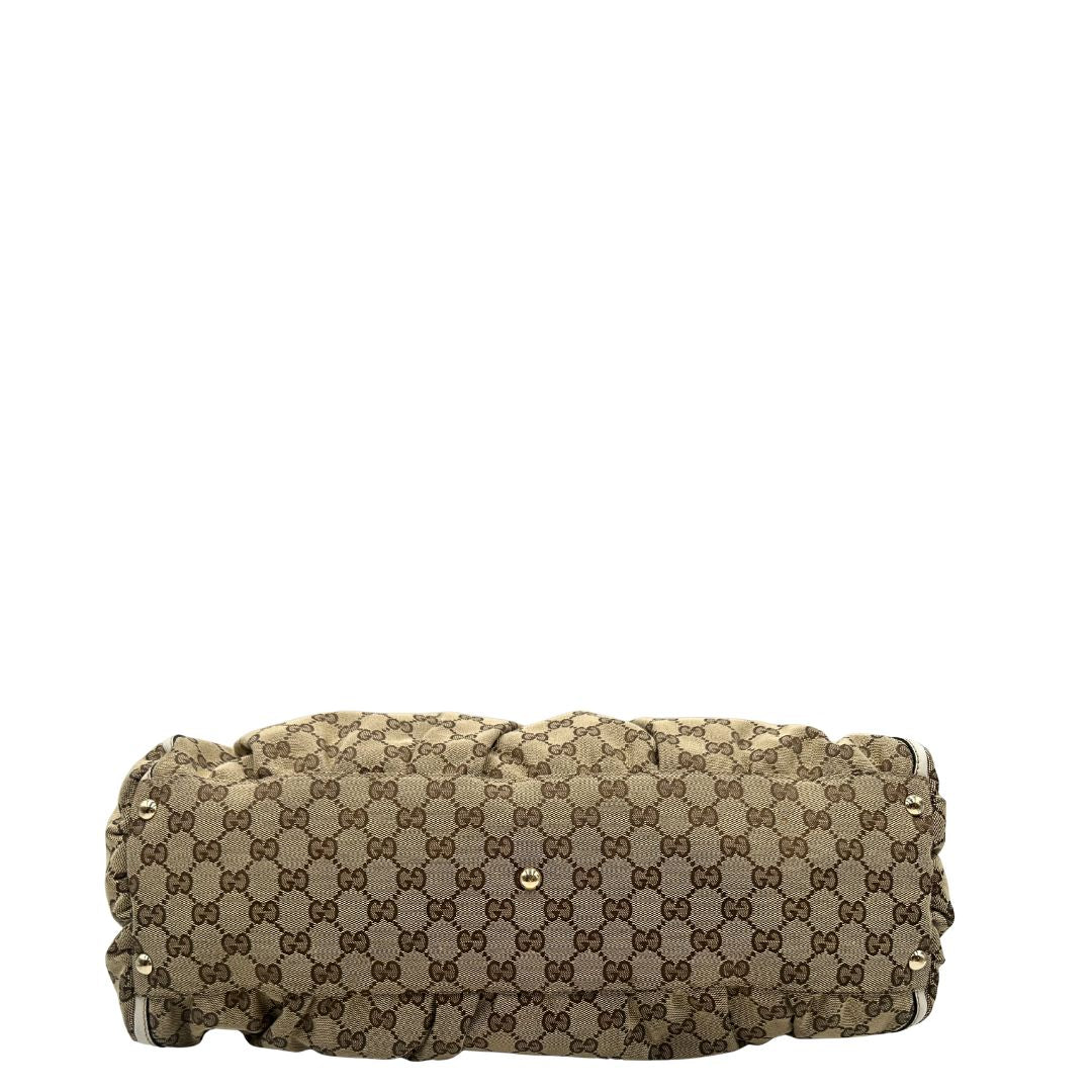 Borsa Gucci Abbey D-Ring beige