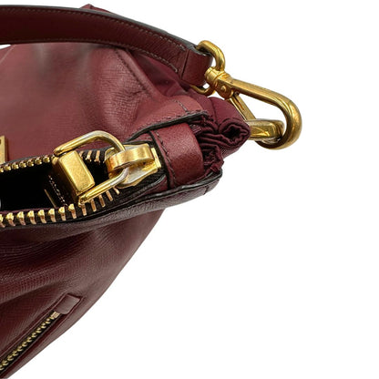 Satchel Prada bordeaux