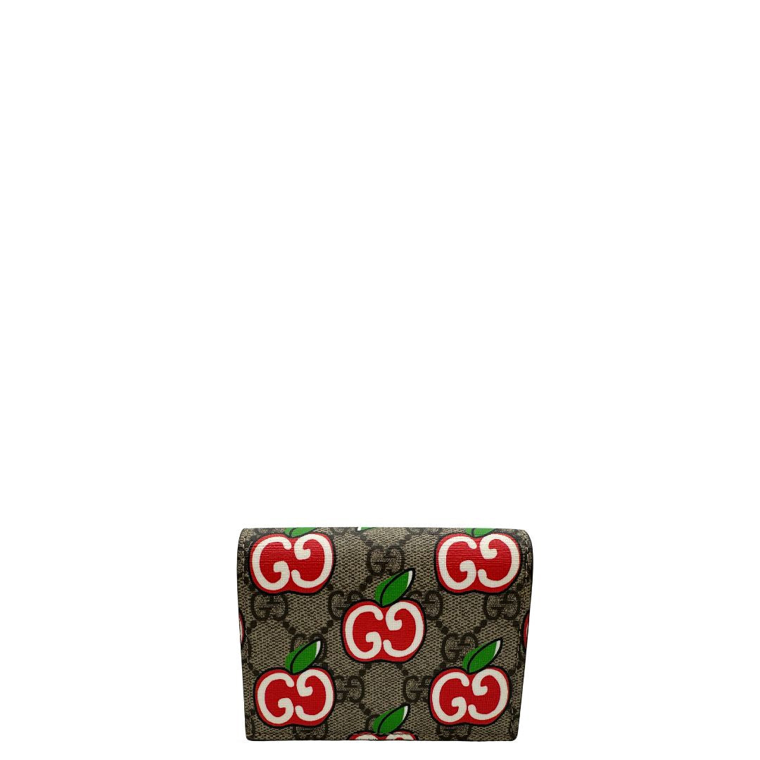 Portafoglio Gucci GG Supreme Apple